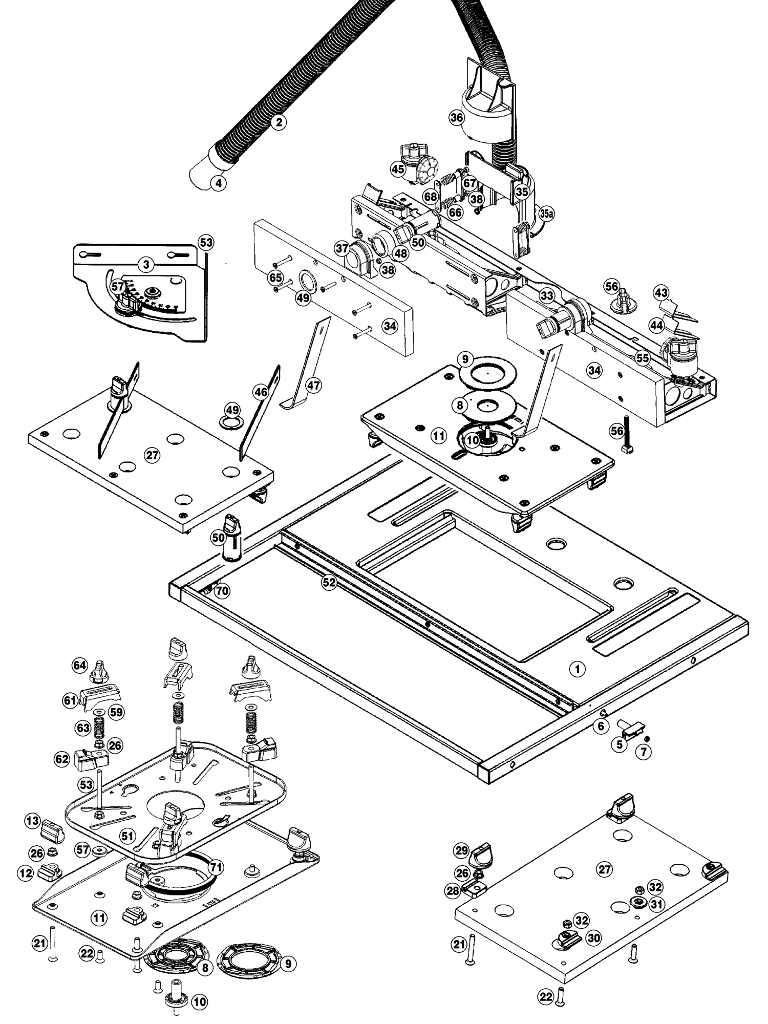 Tool Spares Online. Precision Router Table